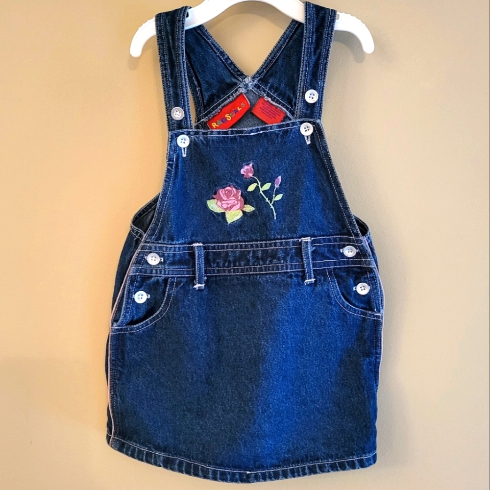 Denim embroidered jumper/dress